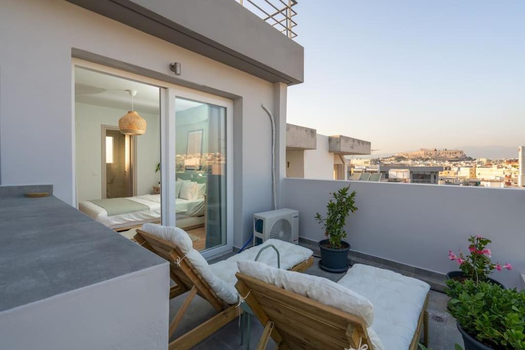 شقة Duplex Acropolis View 2 Balconies أثينا المظهر الخارجي الصورة