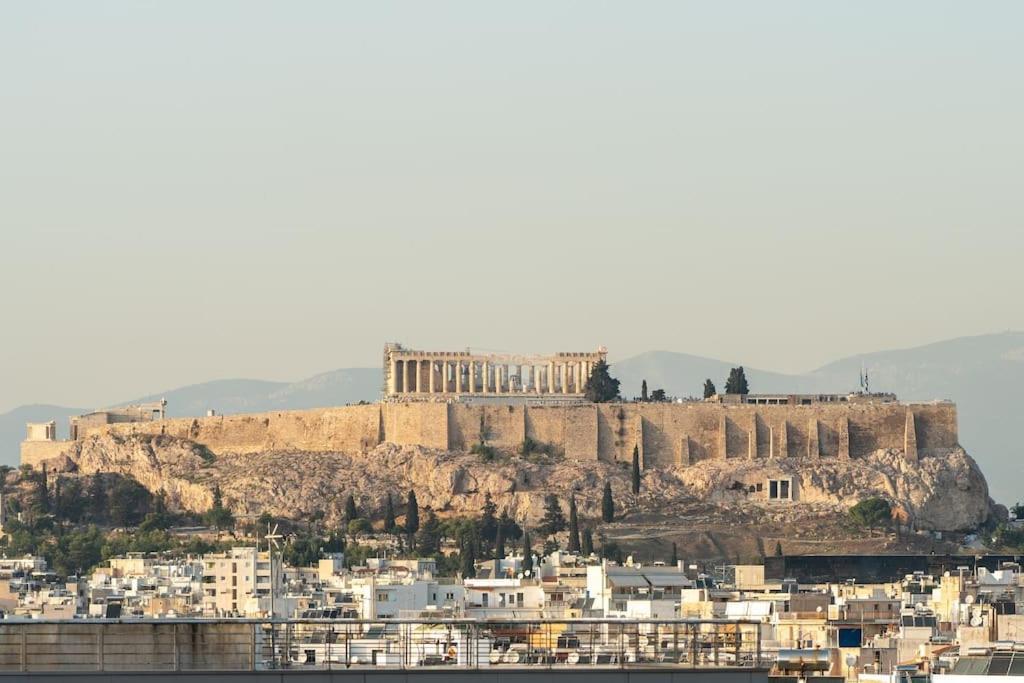 شقة Duplex Acropolis View 2 Balconies أثينا المظهر الخارجي الصورة